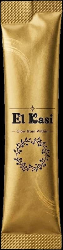 A single El Kasi Synergic Essence sachet